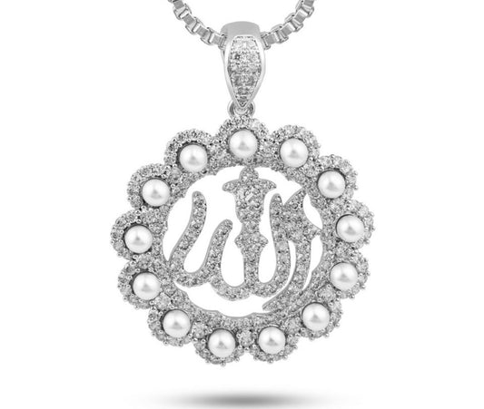 Allah Collection Pearl Necklace